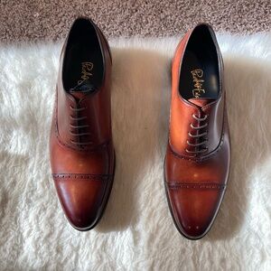 BRAND NEW BRANDO SEMI-BROGUE OXFORD - HAVANA BROWN